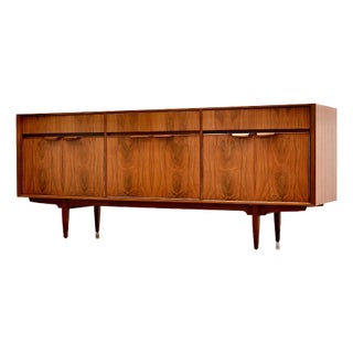 1960s Mid Century Rosewood Credenza by McIntosh For Sale