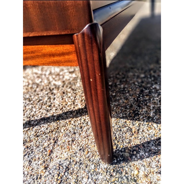 Brown Vintage Midi Century Ribbon Mahogany Bramin Mobler Sideboard For Sale - Image 8 of 8