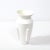 Late 20th Century Late 20th Century Modernist Tall Urn Form White Ceramic Vase For Sale - Image 5 of 11