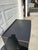 Metal Vintage Queen Anne Style Black Chest of Drawers, Refinished Tall Dresser With Brass Hardware For Sale - Image 7 of 10