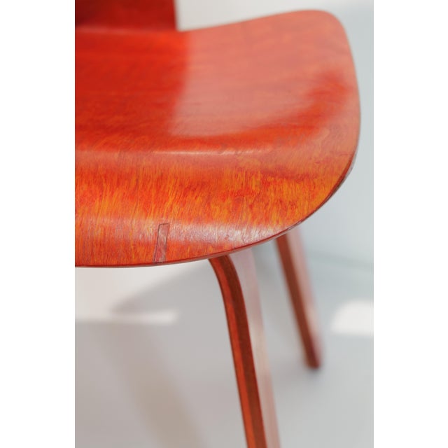 Mid 20th Century Mid 20th Century Red Eames DCW For Sale - Image 5 of 15