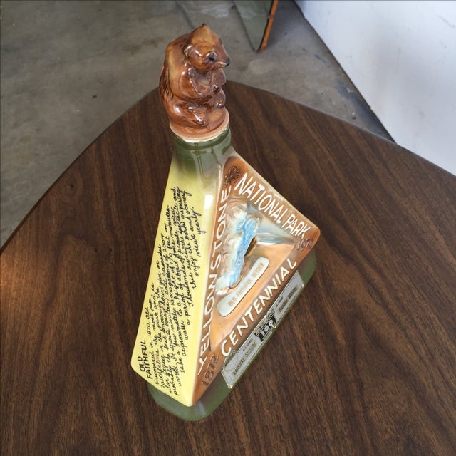 Yellowstone National Park Jim Beam Decanter Chairish