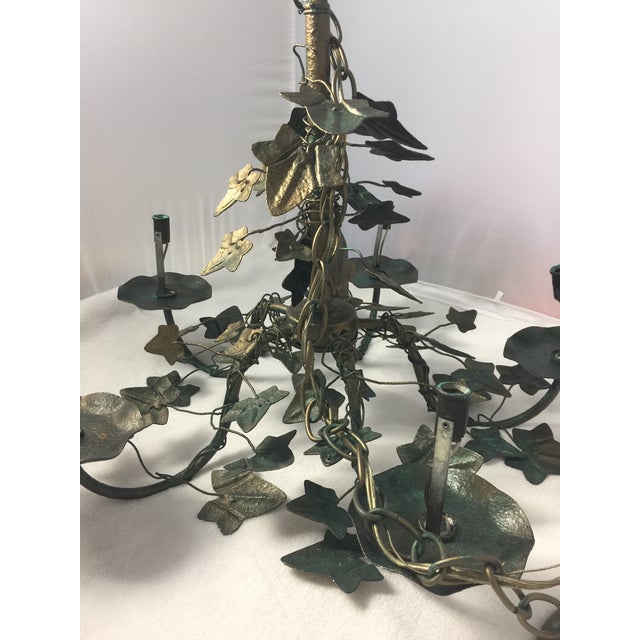 Vintage Underwriters Laboratories Brass Ivy Leaf/Vine ...
