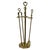 Metal Brass Fireside Tools, 1930 For Sale - Image 7 of 7