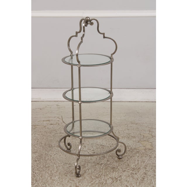 Age: Approx: 30 Years Old Details: High Quality Construction Heavy Scrolled Wrought Iron Un-Marked As To Manufacture...