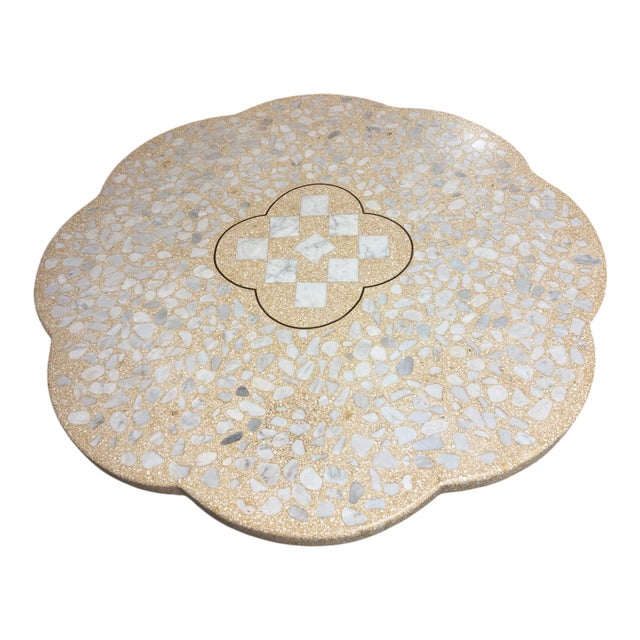 Mid-Century Modern Vintage Attributed to Harvey Probber Terrazzo and Marble Mosaic Coffee Table Mid Century For Sale - Image 3 of 8