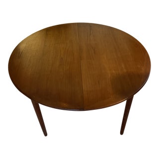 1960s Danish Rosewood Extending Dining Table by Georg Petersens For Sale