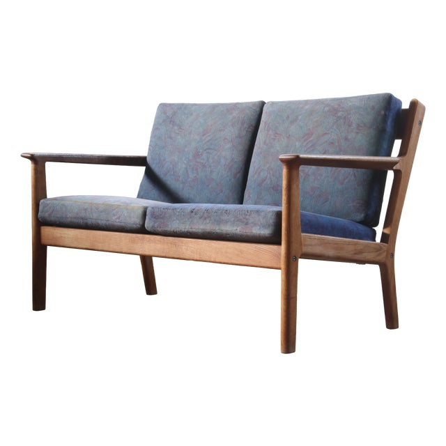 Oak GE265 Sofa by Hans J. Wegner and Getama, 1960s For Sale