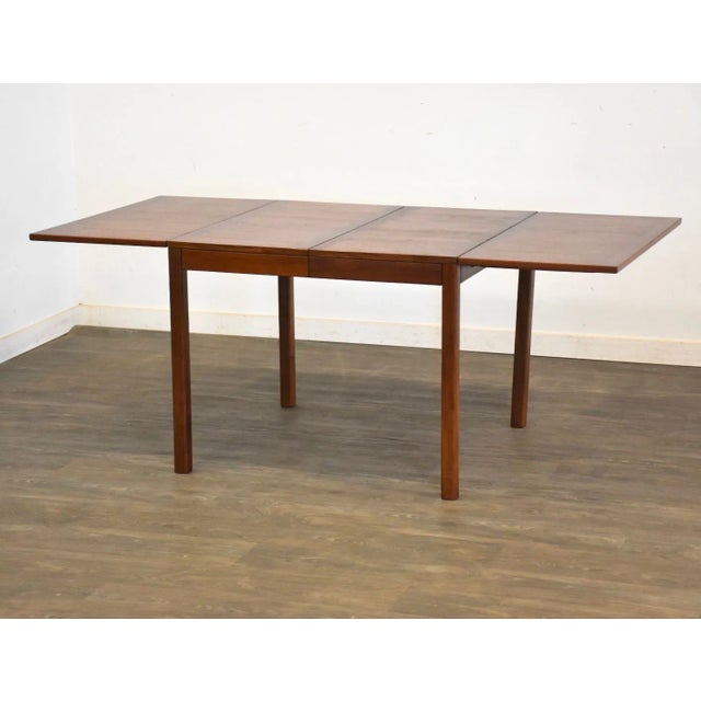 1960s Refinished Danish Modern Dining Table For Sale - Image 9 of 10