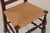 Set of 8 Country Queen Anne Rush Seat Dining Chairs For Sale - Image 12 of 18