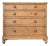 Stately Antique English Pine Chest of Drawers (Dresser) - Circa 1870 For Sale