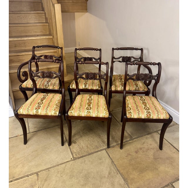 Antique Regency Dining Chairs, 1820, Set of 6 For Sale - Image 10 of 10