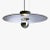 Mirage pendant light, silver & small by radar design: bastien taillard materials: thermoformed silver glass, metal....