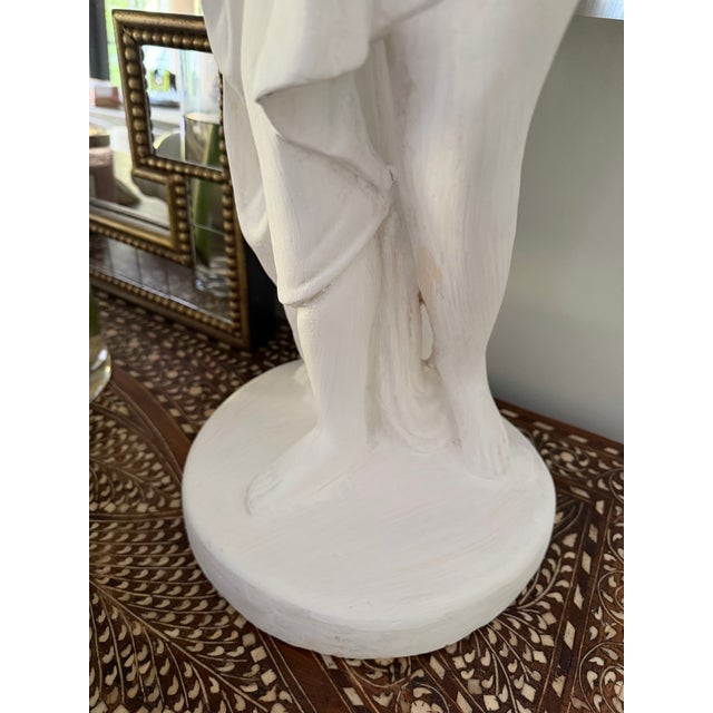 Mid 20th Century Plaster Classic Venus Statue For Sale - Image 5 of 9