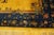 Textile Dynamic Yellow-Saffron Background Color With Nice Floral Design Antique Chinese Art Deco Rug For Sale - Image 7 of 9