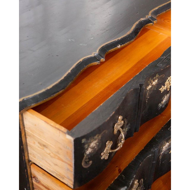 Antique Scandinavian Painted Pine Chest, Early 20th Century For Sale - Image 9 of 12