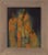 An original c.1943 oil painting, Attrib. Tate Adams, Mystical Monks in Saffron Robes.A striking painting attributed to the...