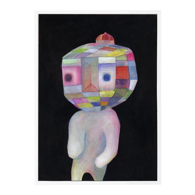 Jumble by Kentaro Minoura, Art Print in White Frame, Medium For Sale