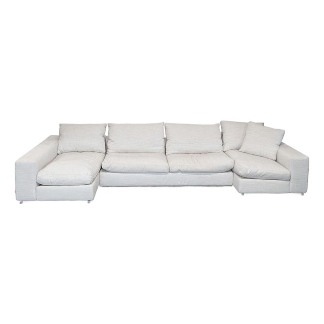 Flexform Asolo Sectional Sofa – Modern Comfort and Style For Sale