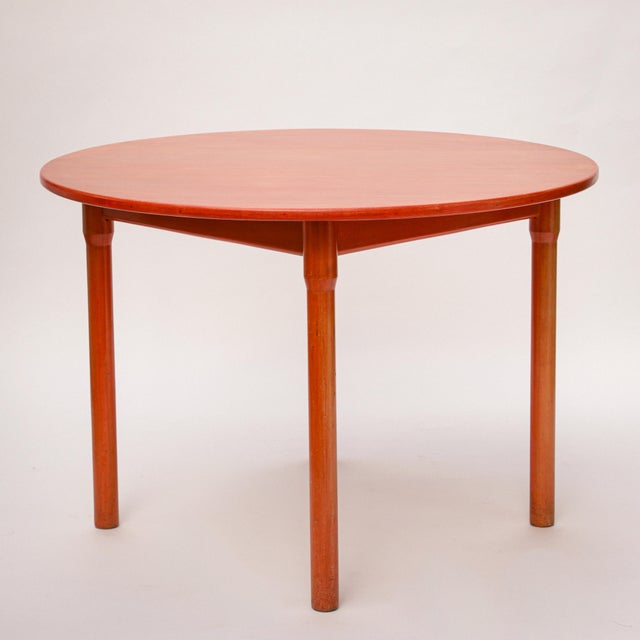 1960s Red Carimate Dining Table by Vico Magistretti for Cassina, 1960s For Sale - Image 5 of 5