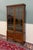 Jacobean Antique English Jacobean Bookcase Bookshelf Cabinet Double Door Oak c.1930s For Sale - Image 3 of 17