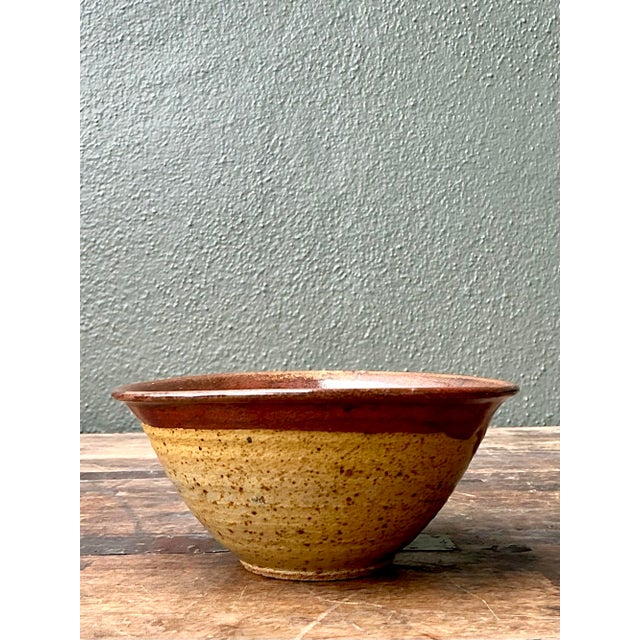 Vintage Original Studio Pottery Bowl For Sale - Image 12 of 12