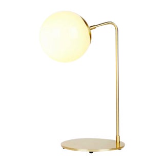 Modo by Roll & Hill Desk Lamp - Brass Cream For Sale