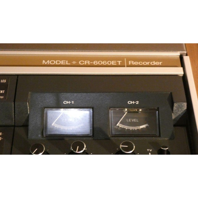 Black Japanese Model CR-6060RT PAL/SECAM/NTSC from JVC - Victor Company, 1979 For Sale - Image 8 of 18