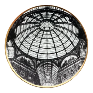 Fornasetti Dome Plate, Cupola Galleria Di Milano