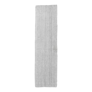 Vintage Gray Modern Kilim Runner - 3`0″ X 12`0″ For Sale