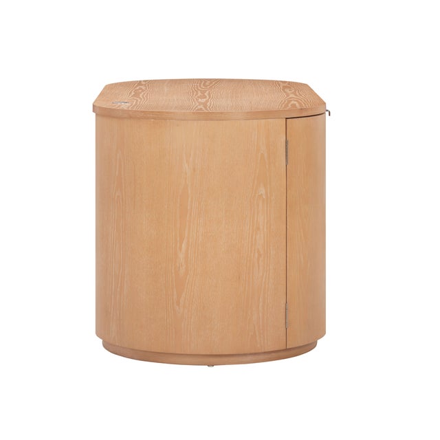 2020s Marlow Natural Wood Executive Desk For Sale - Image 5 of 9