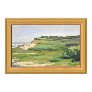 1990s Green Montauk Cliffs, Simon Parkes For Sale