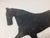 Antique Folk Art Hand Cut Sheet Metal Horses Sign For Sale - Image 4 of 6