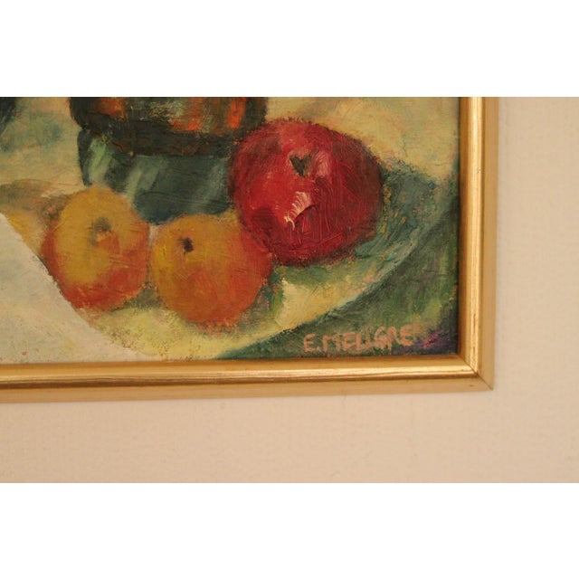 Eva Mellgren, Fruit, 1950s, Oil on Canvas, Framed For Sale - Image 15 of 16