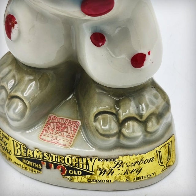 Clown Donkey Ceramic Carafe by Jim Beam, 1968 For Sale - Image 10 of 18