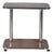 Trolley Table in Wood and Chromed Steel, Italy, 1980 For Sale