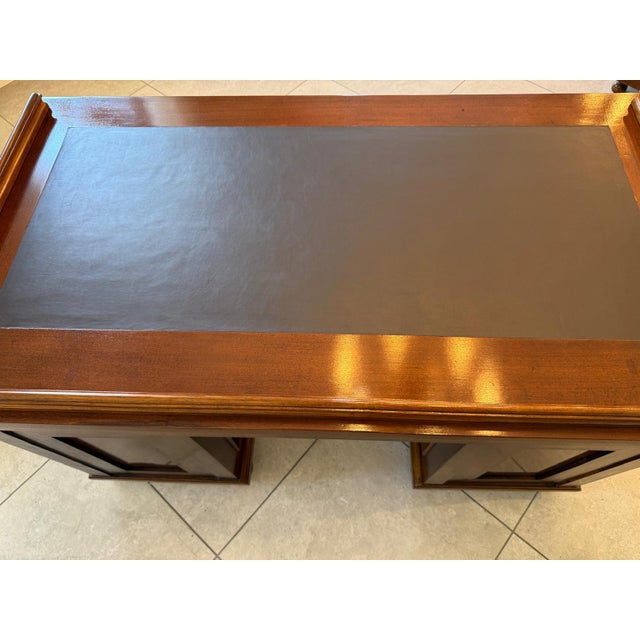 Gründerzeit Column Desk in Walnut For Sale - Image 16 of 18