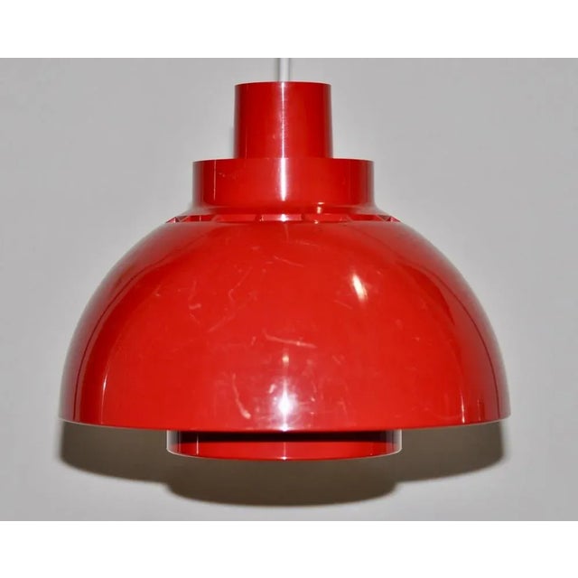 Danish Lamp by K. Kewo for Red Solar Nordisk, in Very Good conditions. Designed 1960 to 1969 This piece has an attribution...