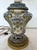 Traditional Vintage 1960s Italian Majolica Urn Table Lamp With Hand-Painted Butterflies & Florals For Sale - Image 3 of 12