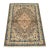 Kashan Rug 3’5” X 4’9” Brown Wool Vintage Traditional Hand-Knotted Carpet For Sale