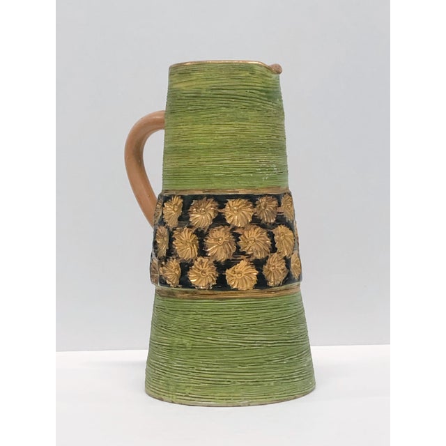 Vintage 1970s Italian Ceramic Pitcher/Mug For Sale - Image 4 of 8