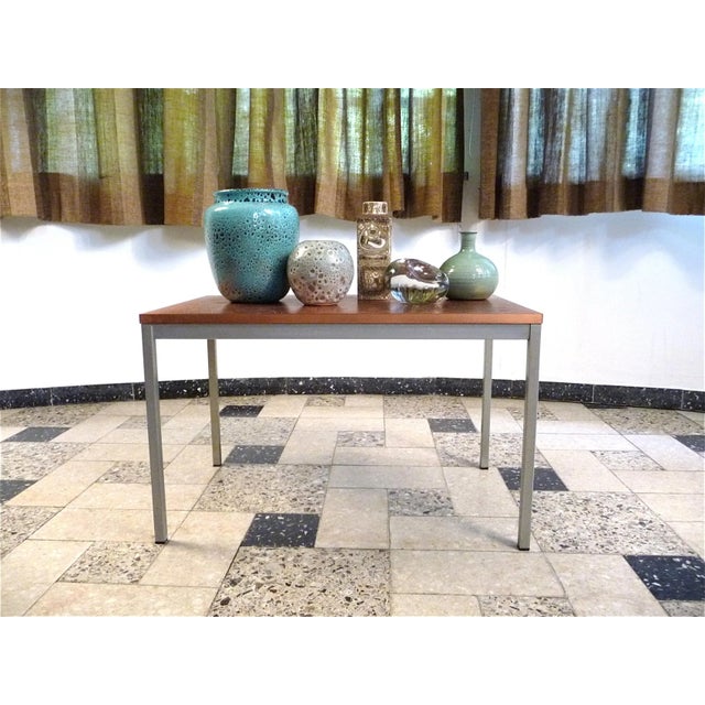 Abstract Patterned Copper Side Table from Opal Möbel, 1960s For Sale - Image 13 of 17