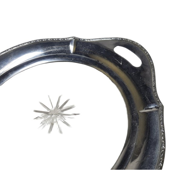 Metal Art Nouveau Tray from Argentor, 1890s For Sale - Image 7 of 14