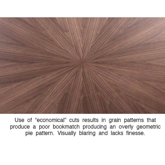 One of a Kind Oval Dining Table in Walnut For Sale - Image 11 of 14