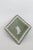English Wedgwood Green Jasperware Diamond Shaped Trinket Ring Dish Made in England 4981b For Sale - Image 3 of 13