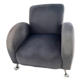 1970s Italian Upholstered Chair For Sale