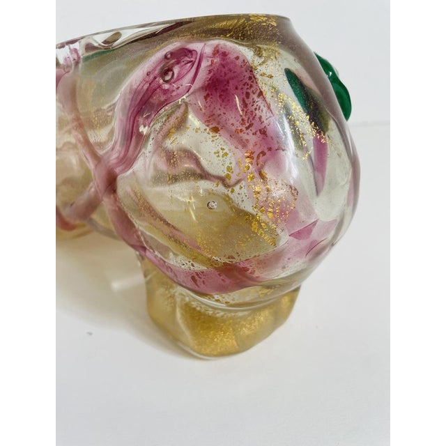 Glass Sculpture Shoe by Pino Signoretto for Redusart, 1970s For Sale - Image 10 of 15