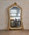 Large fireplace mirror – cream and gold lacquered wood – louis xv / napoleon iii style an elegant, large fireplace mirror...