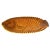 Mid-Century French Yellow and Brown Glazed Ceramic Decorative Dish, 1970s For Sale - Image 12 of 12