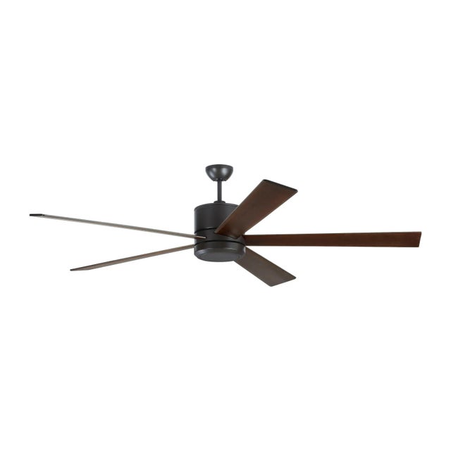 Modern Visual Comfort Fan 72" Vision in Oil Rubbed Bronze For Sale - Image 3 of 5